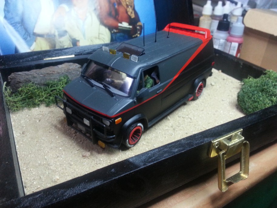 EL EQUIPO A  DANTA MODEL CARS